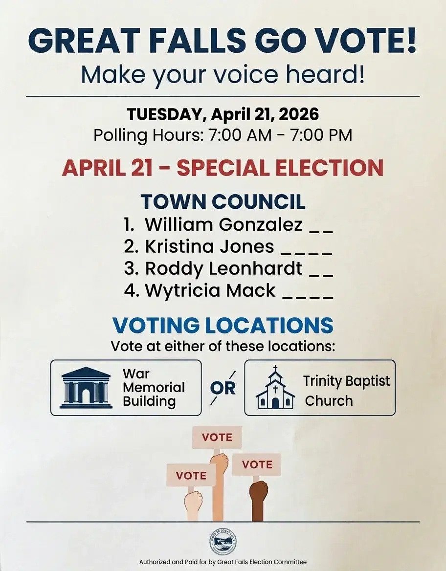Your Voice Shapes Our Future: Great Falls Special Election Approaching