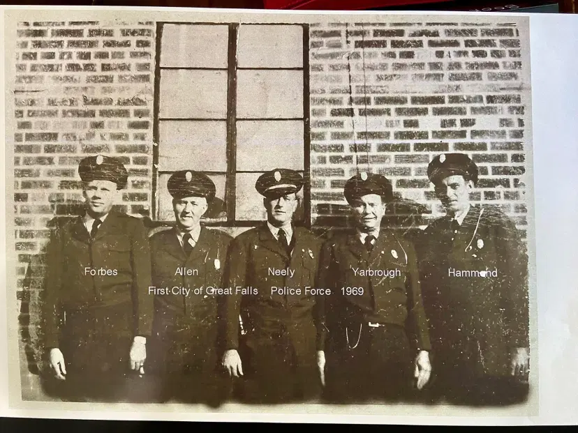 First Great Falls Police Force 1969
