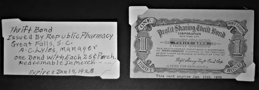 Thrift Bons Issued By Republic Pharmacy Expires