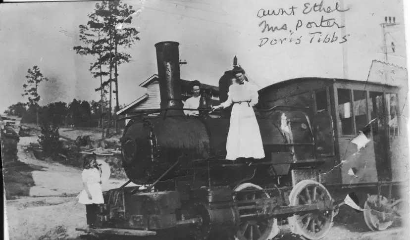 Ethel Tibbs, Mrs Porter & Doris Tibbs Copy