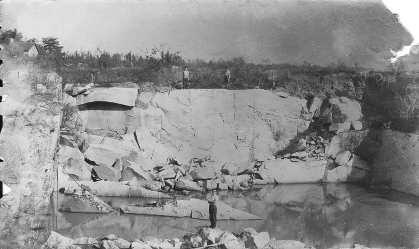 Excavation Fro Great Falls Hydro Plant