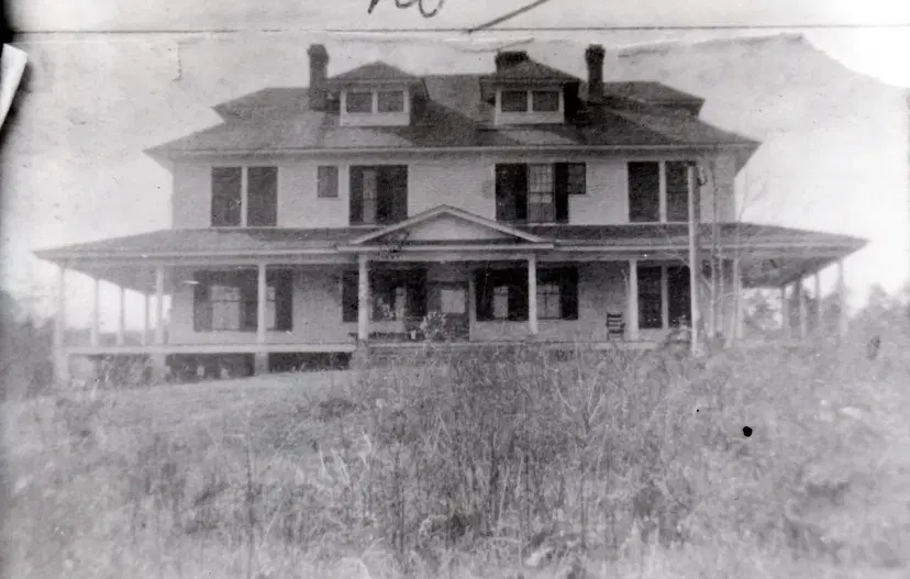 First Hotel As It Appeared Just After Completion.