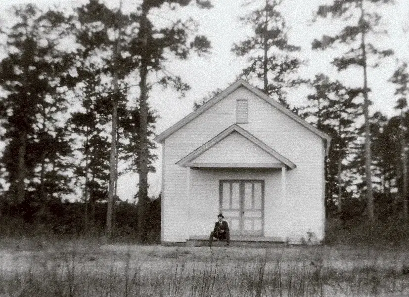 First School House In Great Falls Mrs. Maggie (Glass) Ford Was The First Teacher