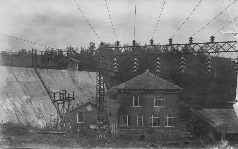 Great Falls Hydro And Dam.