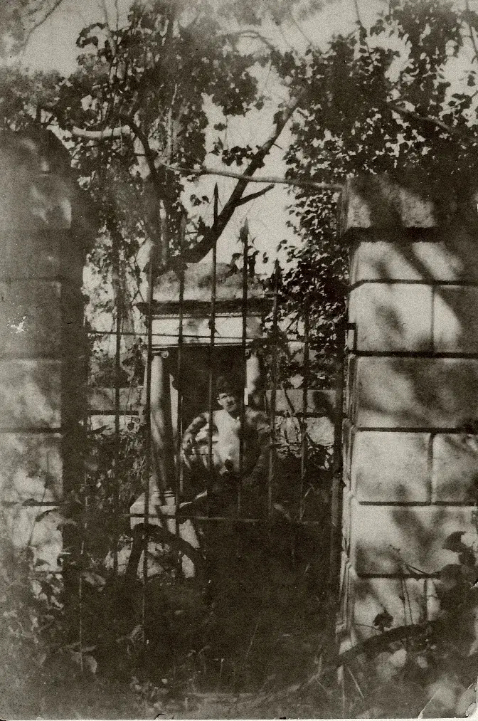 Old Kingsbury Cemetery On Hill Over Cedar Creek Hydro.